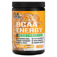 <img alt="EVLution Nutrition, BCAA Energy Plus Electrolytes, Orange Mango, 11.7 oz (333 g)" title="EVLution Nutrition, BCAA Energy Plus Electrolytes, Orange Mango, 11.7 oz (333 g),818901028852"