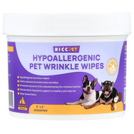 <img alt="HICC Pet, Hypoallergenic Pet Wrinkle Wipes, For Dogs & Cats, Unscented, 100 Pads" title="HICC Pet, Hypoallergenic Pet Wrinkle Wipes, For Dogs & Cats, Unscented, 100 Pads,850060913525"