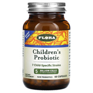 <img alt="Flora, Childrens Probiotic, 60 Capsules" title="Flora, Childrens Probiotic, 60 Capsules,061998619643"