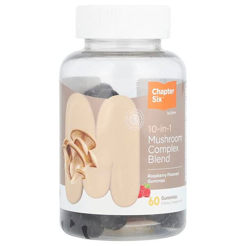 <img alt="Chapter Six, 10-in-1 Mushroom Complex Blend Gummies, Raspberry, 60 Gummies" title="Chapter Six, 10-in-1 Mushroom Complex Blend Gummies, Raspberry, 60 Gummies,848998041380"