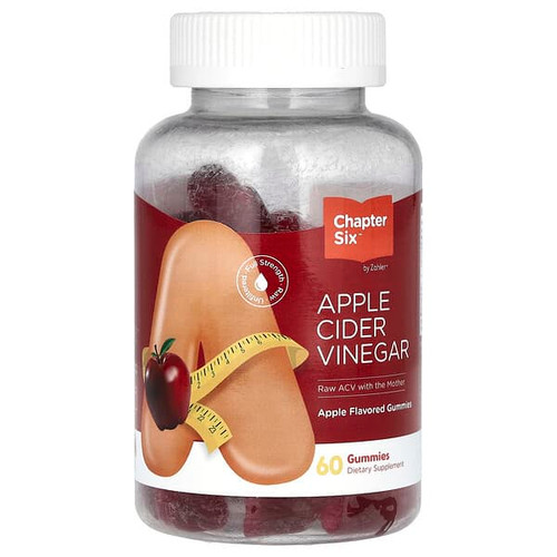 <img alt="Chapter Six, Apple Cider Vinegar Gummies, Apple, 60 Gummies" title="Chapter Six, Apple Cider Vinegar Gummies, Apple, 60 Gummies,848998041274"