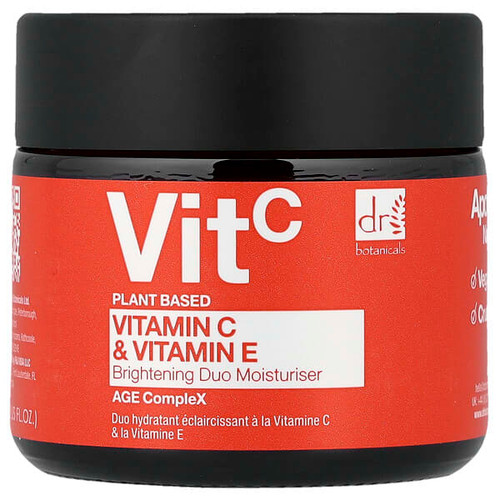 <img alt="Dr. Botanicals, Vitamin C & Vitamin E, Brightening Duo Moisturizer, 2 fl oz (60 ml)" title="Dr. Botanicals, Vitamin C & Vitamin E, Brightening Duo Moisturizer, 2 fl oz (60 ml),5061006591003"