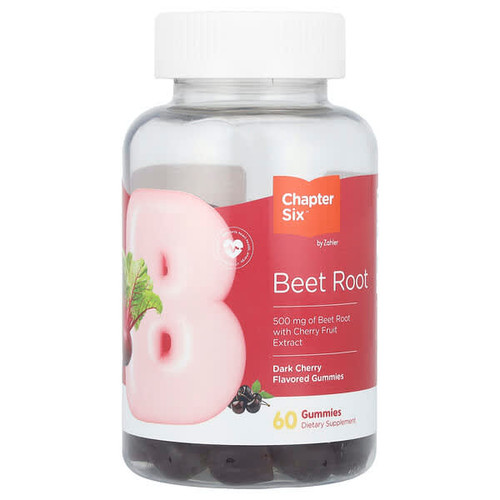 <img alt="Chapter Six, Beet Root Gummies, Dark Cherry, 60 Gummies" title="Chapter Six, Beet Root Gummies, Dark Cherry, 60 Gummies,848998041366"