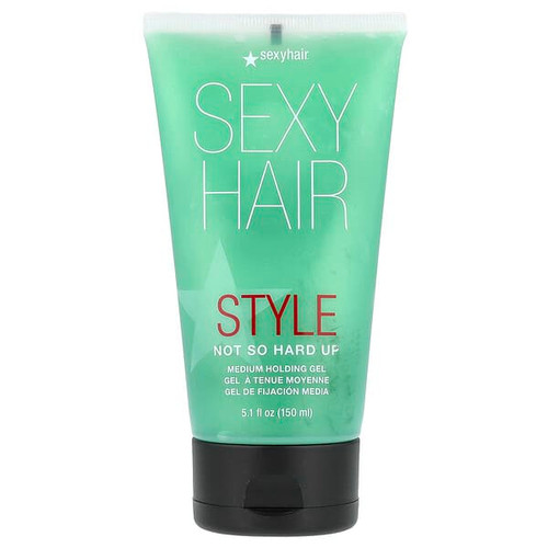 <img alt="SexyHair, Style, Not So Hard Up, Medium Holding Gel, 5.1 fl oz (150 ml)" title="SexyHair, Style, Not So Hard Up, Medium Holding Gel, 5.1 fl oz (150 ml),646630015740"