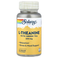 <img alt="Solaray, L-Theanine With Green Tea, 45 VegCaps" title="Solaray, L-Theanine With Green Tea, 45 VegCaps,076280049923"