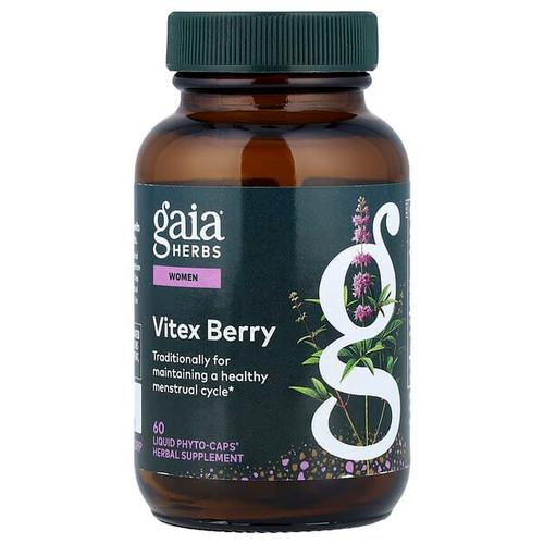 <img alt="Gaia Herbs, Women, Vitex Berry, 60 Liquid Phyto-Caps (500 mg per Capsules)" title="Gaia Herbs, Women, Vitex Berry, 60 Liquid Phyto-Caps (500 mg per Capsules),751063144308"