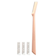 <img alt="Tweezerman, Rose Gold Facial Razor, Stainless Steel Blades, 5 Piece Set" title="Tweezerman, Rose Gold Facial Razor, Stainless Steel Blades, 5 Piece Set,038097025460"