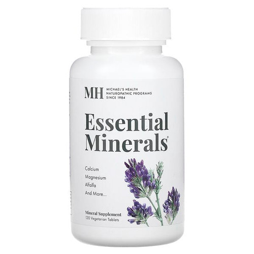 <img alt="Michaels Health, Essential Minerals, 120 Vegetarian Tablets" title="Michaels Health, Essential Minerals, 120 Vegetarian Tablets,755929050086"