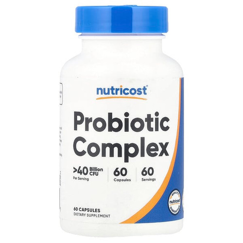 <img alt="Nutricost, Probiotic Complex, >40 Billion CFU, 60 Capsules" title="Nutricost, Probiotic Complex, >40 Billion CFU, 60 Capsules,810139575191"