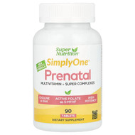 <img alt="Super Nutrition, Simply One, Prenatal Multivitamin with Super Greens, Spices, Vitamin A, and Folate, 90 Tablets" title="Super Nutrition, Simply One, Prenatal Multivitamin with Super Greens, Spices, Vitamin A, and Folate, 90 Tablets,898220024056"