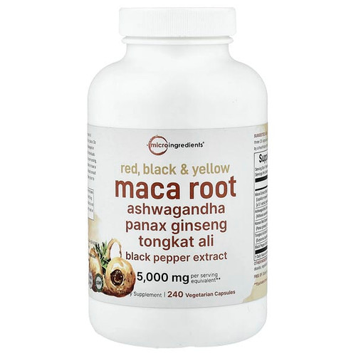 <img alt="Micro Ingredients, Maca Root, 240 Vegetarian Capsules" title="Micro Ingredients, Maca Root, 240 Vegetarian Capsules,850069023768"