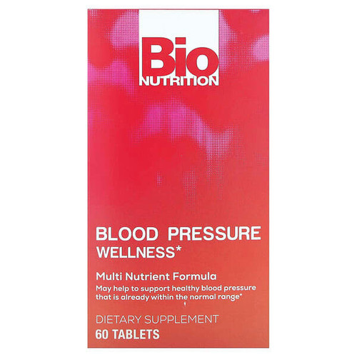 <img alt="Bio Nutrition, Blood Pressure Wellness , 60 Tablets" title="Bio Nutrition, Blood Pressure Wellness , 60 Tablets,854936003037"