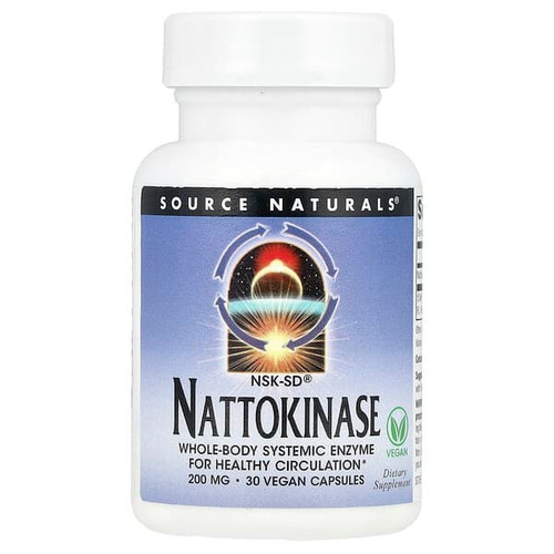 <img alt="Source Naturals, NSK-SD, Nattokinase, 200 mg, 30 Vegan Capsules" title="Source Naturals, NSK-SD, Nattokinase, 200 mg, 30 Vegan Capsules,021078029403"