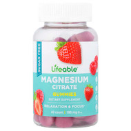 <img alt="Lifeable, Magnesium Citrate Gummies, Berry, 60 Gummies (90 mg per Gummy)" title="Lifeable, Magnesium Citrate Gummies, Berry, 60 Gummies (90 mg per Gummy),810102730985"