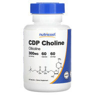 <img alt="Nutricost, CDP Choline, Citicoline, 300 mg, 60 Capsules" title="Nutricost, CDP Choline, Citicoline, 300 mg, 60 Capsules,857077008756"