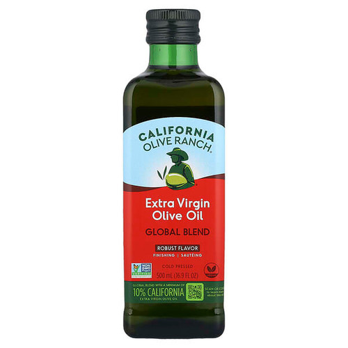 <img alt="California Olive Ranch, Extra Virgin Olive Oil, Global Blend, Robust, 16.9 fl oz (500 ml)" title="California Olive Ranch, Extra Virgin Olive Oil, Global Blend, Robust, 16.9 fl oz (500 ml),850687100230"