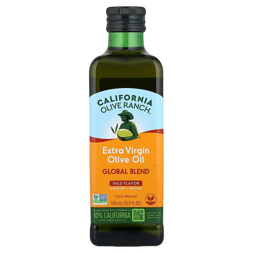 <img alt="California Olive Ranch, Extra Virgin Olive Oil, Global Blend, Mild, 16.9 fl oz (500 ml)" title="California Olive Ranch, Extra Virgin Olive Oil, Global Blend, Mild, 16.9 fl oz (500 ml),850687100223"