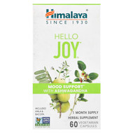 <img alt="Himalaya, Hello Joy, Mood Support with Ashwagandha, 60 Vegetarian Capsules" title="Himalaya, Hello Joy, Mood Support with Ashwagandha, 60 Vegetarian Capsules,605069065337"