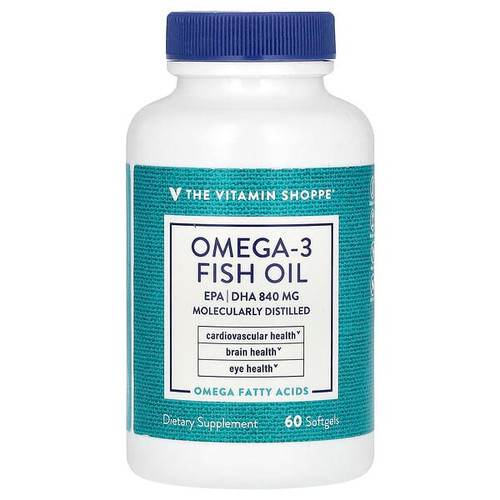 <img alt="The Vitamin Shoppe, Omega-3 Fish Oil, 60 Softgels" title="The Vitamin Shoppe, Omega-3 Fish Oil, 60 Softgels,766536023936"