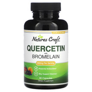 <img alt="Natures Craft, Quercetin With Bromelain, 600 mg, 90 Capsules" title="Natures Craft, Quercetin With Bromelain, 600 mg, 90 Capsules,850019770216"