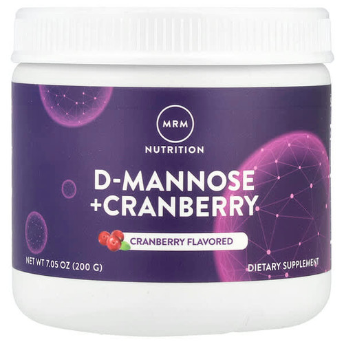 <img alt="MRM Nutrition, D-Mannose + Cranberry, Cranberry, 7.05 oz (200 g)" title="MRM Nutrition, D-Mannose + Cranberry, Cranberry, 7.05 oz (200 g),609492310507"
