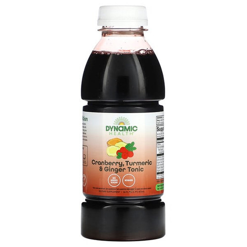 <img alt="Dynamic Health, Cranberry, Turmeric & Ginger Tonic, 16 fl oz (473 ml)" title="Dynamic Health, Cranberry, Turmeric & Ginger Tonic, 16 fl oz (473 ml),790223102246"