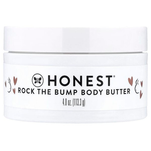 <img alt="The Honest Company, Rock the Bump Body Butter, Unscented, 4 oz (113.3 g)" title="The Honest Company, Rock the Bump Body Butter, Unscented, 4 oz (113.3 g),810022910443"