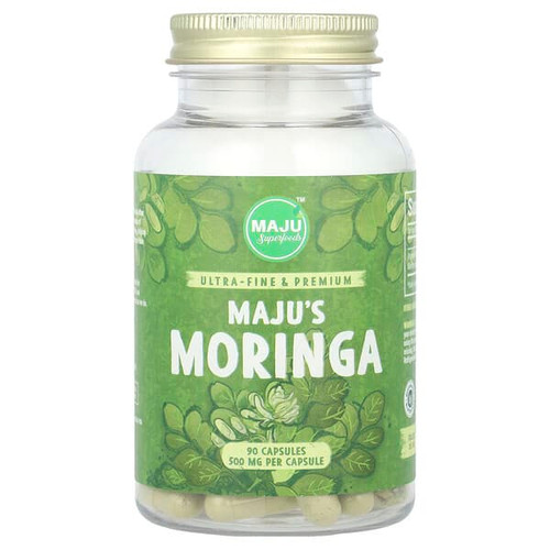 <img alt="Maju Superfoods, Majus Moringa, 90 Capsules (500 mg per Capsule)" title="Maju Superfoods, Majus Moringa, 90 Capsules (500 mg per Capsule),851870008241"