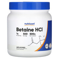 <img alt="Nutricost, Betaine HCI, Unflavored, 18.1 oz (507 g)" title="Nutricost, Betaine HCI, Unflavored, 18.1 oz (507 g),702669932059"