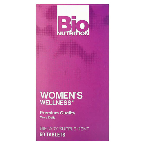 <img alt="Bio Nutrition, Womens Wellness, 60 Tablets" title="Bio Nutrition, Womens Wellness, 60 Tablets,854936003068"