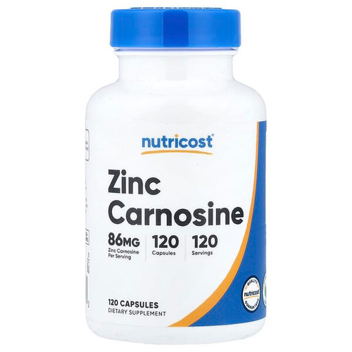 <img alt="Nutricost, Zinc Carnosine, 120 Capsules" title="Nutricost, Zinc Carnosine, 120 Capsules,810014677033"