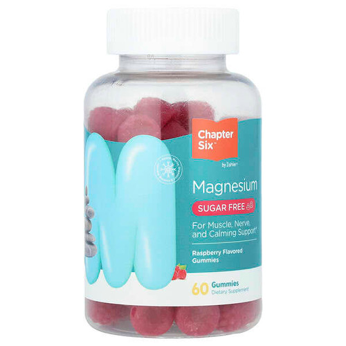 <img alt="Chapter Six, Magnesium Gummies, Sugar Free, Raspberry, 60 Gummies (100 mg per Gummy)" title="Chapter Six, Magnesium Gummies, Sugar Free, Raspberry, 60 Gummies (100 mg per Gummy),848998041410"