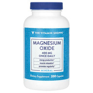 <img alt="The Vitamin Shoppe, Magnesium Oxide, 400 mg, 200 Capsules" title="The Vitamin Shoppe, Magnesium Oxide, 400 mg, 200 Capsules,766536022816"