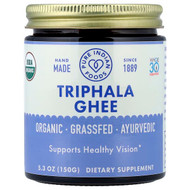 <img alt="Pure Indian Foods, Organic Triphala Ghee, 5.3 oz (150 g)" title="Pure Indian Foods, Organic Triphala Ghee, 5.3 oz (150 g),850013619559"