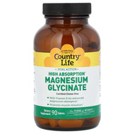 <img alt="Country Life, Dual Action, High Absorption Magnesium Glycinate, 90 Tablets" title="Country Life, Dual Action, High Absorption Magnesium Glycinate, 90 Tablets,015794026792"