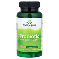 <img alt="Swanson Vitamins, Probiotic, 20 Billion CFU, 60 Veggie Capsules" title="Swanson Vitamins, Probiotic, 20 Billion CFU, 60 Veggie Capsules,087614190341"