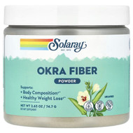 <img alt="Solaray, Okra Fiber Powder, Unflavored, 2.63 oz (74.7 g)" title="Solaray, Okra Fiber Powder, Unflavored, 2.63 oz (74.7 g),076280901689"
