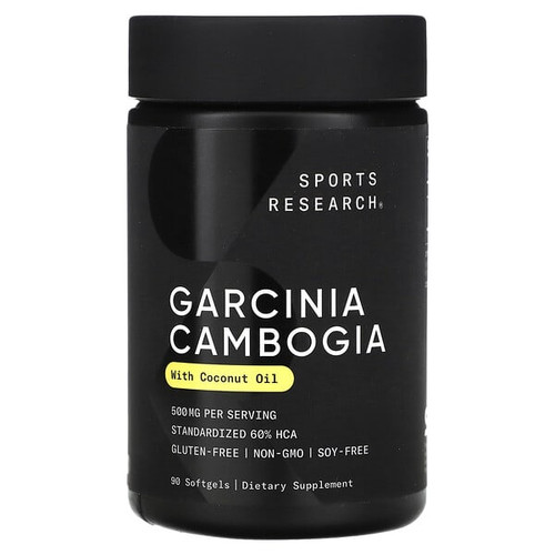 <img alt="Sports Research, Garcinia Cambogia with Coconut Oil, 500 mg, 90 Softgels" title="Sports Research, Garcinia Cambogia with Coconut Oil, 500 mg, 90 Softgels,023249000914"