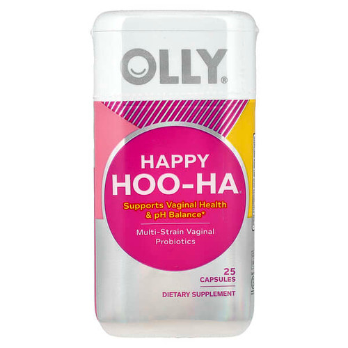 <img alt="OLLY, Happy Hoo-Ha, 25 Capsules" title="OLLY, Happy Hoo-Ha, 25 Capsules,858158005831"