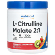 <img alt="Nutricost, L-Citrulline Malate 2-1, Strawberry Kiwi , 10.7 oz (300 g)" title="Nutricost, L-Citrulline Malate 2-1, Strawberry Kiwi , 10.7 oz (300 g),810014675077"