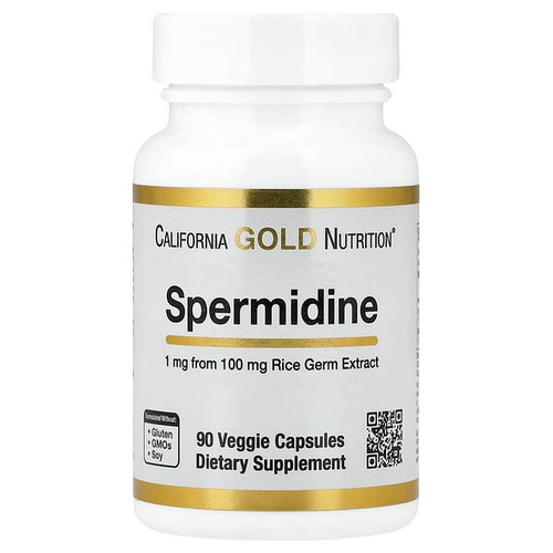 <img alt="California Gold Nutrition, Spermidine, Rice Germ Extract, 1 mg , 90 Veggie Capsules" title="California Gold Nutrition, Spermidine, Rice Germ Extract, 1 mg , 90 Veggie Capsules,898220023776"