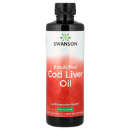<img alt="Swanson Vitamins, Emulsified Cod Liver Oil, Mint, 16 fl oz (473 ml)" title="Swanson Vitamins, Emulsified Cod Liver Oil, Mint, 16 fl oz (473 ml),087614019536"