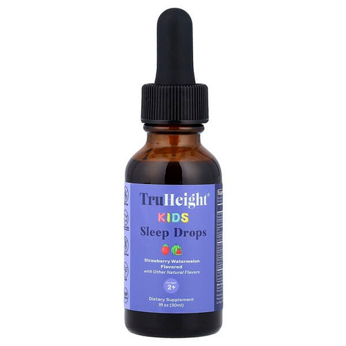 <img alt="TruHeight, Kids Sleep Drops, For Ages 2+, Strawberry, Watermelon, 1 fl oz (30 ml)" title="TruHeight, Kids Sleep Drops, For Ages 2+, Strawberry, Watermelon, 1 fl oz (30 ml),860012211487"