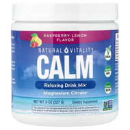 <img alt="Natural Vitality, CALM, Relaxing Drink Mix, Raspberry-Lemon, 8 oz (226 g)" title="Natural Vitality, CALM, Relaxing Drink Mix, Raspberry-Lemon, 8 oz (226 g),183405043503"