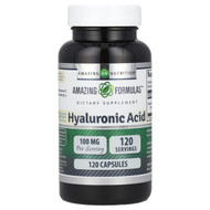 <img alt="Amazing Nutrition, Hyaluronic Acid, 100 mg, 120 Capsules" title="Amazing Nutrition, Hyaluronic Acid, 100 mg, 120 Capsules,810180024495"
