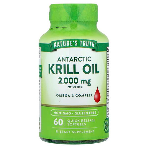 <img alt="Natures Truth, Antarctic Krill Oil, 60 Quick Release Softgels (1,000 mg per Softgel)" title="Natures Truth, Antarctic Krill Oil, 60 Quick Release Softgels (1,000 mg per Softgel),840093101716"