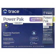 <img alt="Trace, Power Pak + Immunity, Lemon Berry, 30 Stick Packs, 0.22 oz (6.2 g) Each" title="Trace, Power Pak + Immunity, Lemon Berry, 30 Stick Packs, 0.22 oz (6.2 g) Each,878941005886"