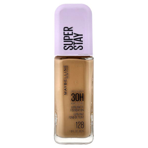 <img alt="Maybelline, Super Stay, Lumi-Matte Foundation, 128, 1 fl oz (30 ml)" title="Maybelline, Super Stay, Lumi-Matte Foundation, 128, 1 fl oz (30 ml),041554094732"