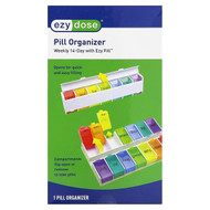 <img alt="Ezy Dose, Weekly 14-Day with Ezy Fill Pill Organizer, 1 Count" title="Ezy Dose, Weekly 14-Day with Ezy Fill Pill Organizer, 1 Count,025715012742"