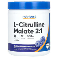 <img alt="Nutricost, L-Citrulline Malate 2-1, Blue Raspberry, 10.7 oz (300 g)" title="Nutricost, L-Citrulline Malate 2-1, Blue Raspberry, 10.7 oz (300 g),810014675060"